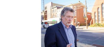 Ronald Dendas from the Leonard Parker Pool Institute for Health retires